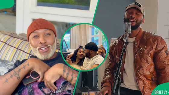 Vusi Nova sparks romance rumours with cosy picture: "Vusi Nova is in love sana"