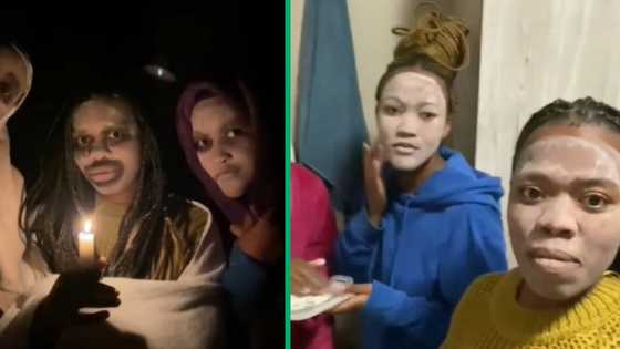 3 Female university students pull ghost prank at res, viral TikTok video has Mzansi howling