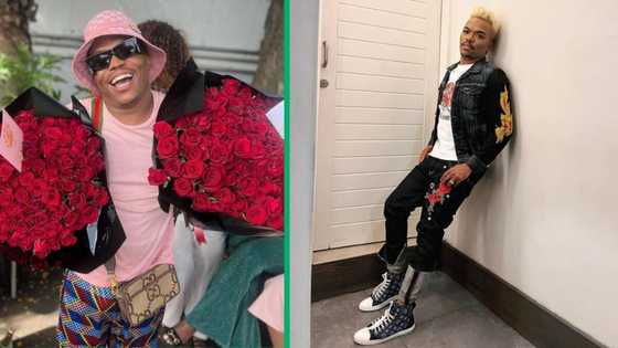 Somizi Mhlongo's alleged engagement fuels competition claims with ex-husband Mohale Motaung