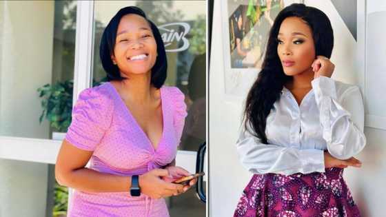 Milly Mashile gives son's health update after going through surgery: "Our little fighter is doing so well"