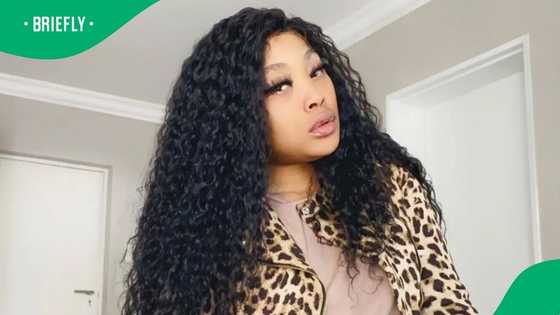 Makazole Mapimpi drama behind her, reality TV star allegedly moves on with Nigerian fugitive