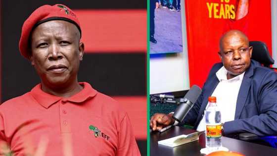 Economic Freedom Fighters' Julius Malema comforts John Hlophe: "History will absolve you"
