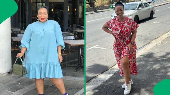 "You did that": Lady shares weight loss transformation in 10 months, Mzansi stans achievement