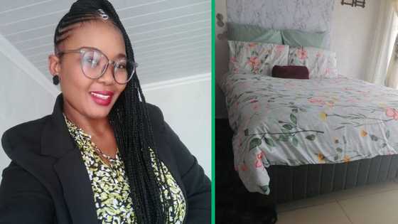Pic of stunning woman's bedroom has people amped: "So nice, I love it"