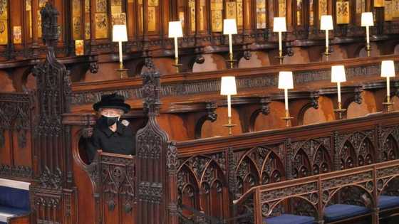 Sad picture of Queen Elizabeth sitting alone mourning Prince Philip goes viral