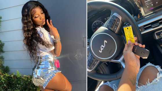 "Level up": 20-year-old hun makes waves with new lux car with stylish red seats