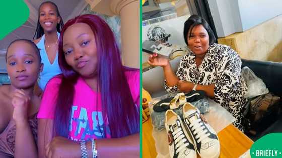 A woman gifted her friends with smartphones, leaving Mzansi shocked Mzansi stunned