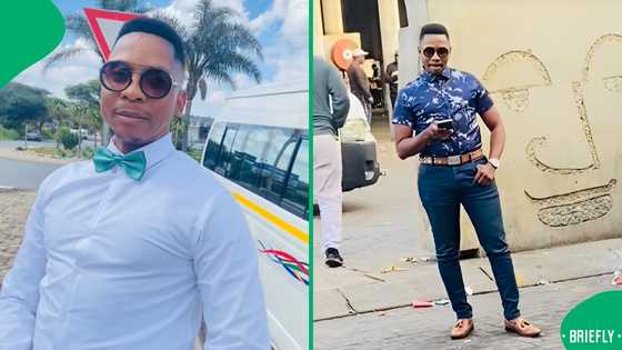 "This guy is fire": Mzansi is impressed by Johannesburg taxi driver's swag and confidence