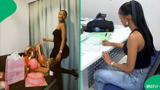 South African woman signs off contract for new car and shows it off, Mzansi cheers