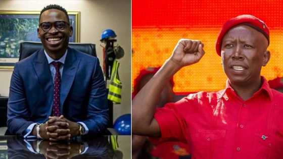 Julius Malema lauded as inspiration to SA youth by ActionSA's Bongani Baloyi