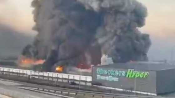 Pietermaritzburg's Brookside Mall set alight, allegedly by Zuma supporters