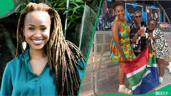 Claire Mawisa spots fellow South African at Afronation Festival in Portimão, Portugal
