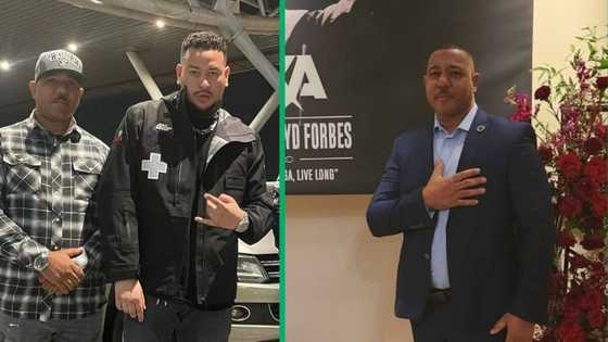 AKA's former bodyguard Anwar "Dogg" Khan charges R56K daily, Mzansi weighs in: "AKA wasted his money"