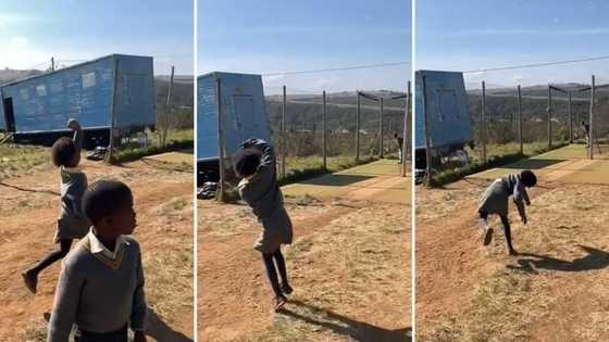 Talented young girl dazzles Mzansi with her cricket skills