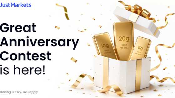 JustMarkets Great Anniversary Contest is LIVE: $50K+ in Prizes & Gold Bars for Top Traders