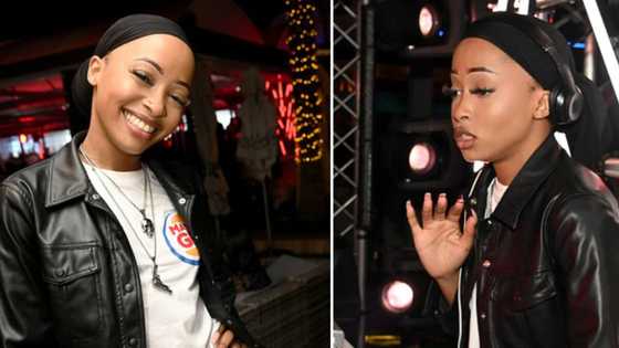 Uncle Waffles dragged by Americans for her wig and teeth, Mzansi weighs in: "Swaziland should defend her"