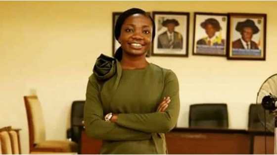 Brilliant lady aptly named Marvelous celebrates as she earns PhD in biochemistry