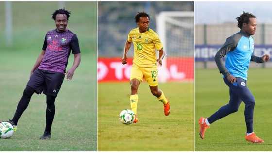 Bafana Bafana fans share mixed reactions to Percy Tau's arrival for Ghana clash