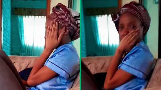 Woman's December paycheck of only R1 400 sees her crying in TikTok video as family laugh