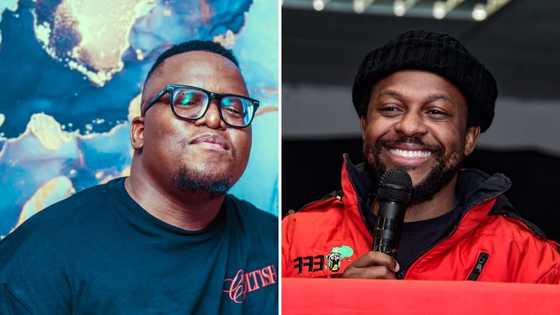 Sol Phenduka parties with Dr Mbuyiseni Ndlozi, SA speculates: "Launching a new political party"