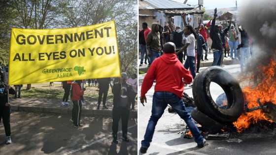 Mzansi is dog tired of poor service delivery: 4 Major strikes planned to disrupt South Africa this week