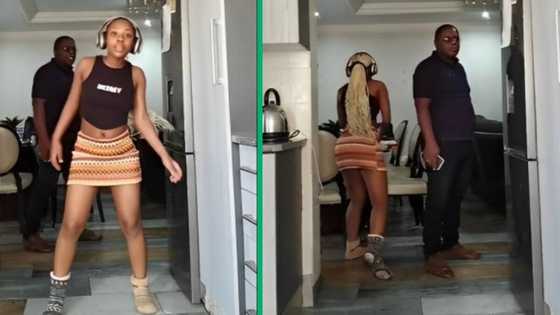 Father interrupting daughter's TikTok dance video to make her clear table gets 3.1M views, peeps divided