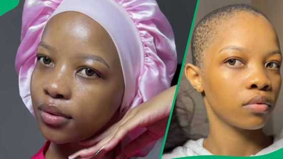 Young woman's stunning glueless wig wows Mzansi in video, SA is impressed