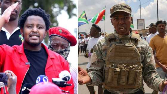 "Thuggish toy soldier": EFF spokesperson Sinawo Thambo hurls insults at Operation Dudula leader Nhlanhla Lux