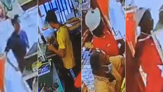 "Lightning speed": Thug runs away with shop owner’s phone in seconds, SA unhappy
