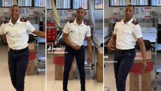 Hunky male nurse’s spicy TikTok dance video has Mzansi women sweating: “Suddenly I need medical attention”