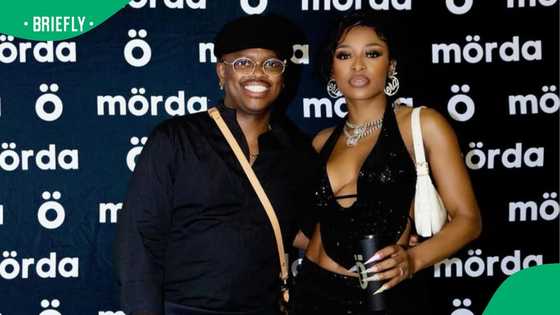 DJ Zinhle and Murdah Bongz' romantic video trolled online: "It looks so staged"