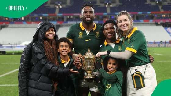 Siya Kolisi spends quality time with kids as Rachel opens up moving on after divorce