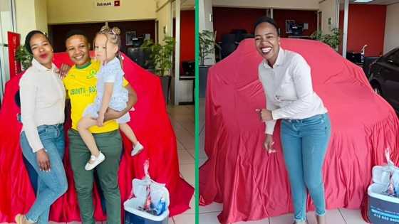 New Mom receives a brand new Toyota car as a push present, shares TikTok video