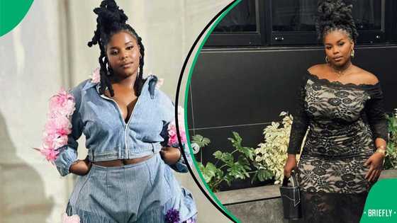 Amapiano sensation Nkosazana Daughter bares all in an animal print look, SA not impressed