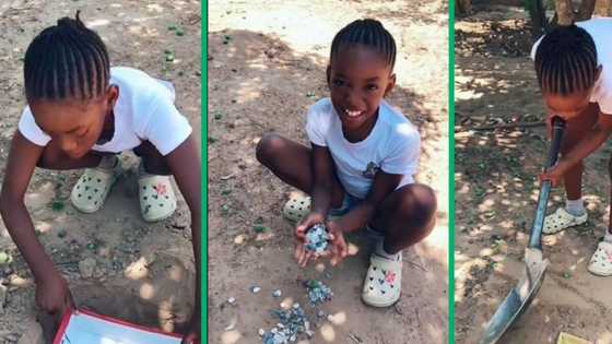 TikTok video of girl building pool for doll leaves South Africa convinced she's a future engineer