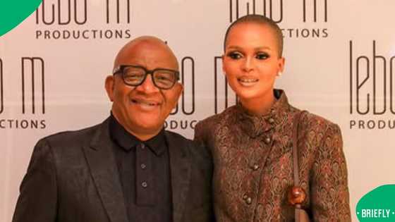 Music producer Lebo M's new wife Nomoya Refiloe Dube is reportedly hospitalised