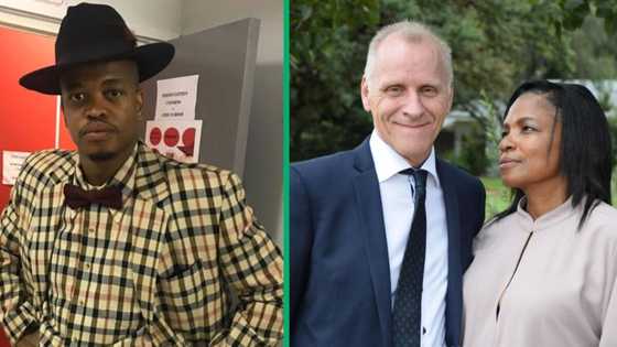 Mpho Popps celebrates his parents on their 21st anniversary: "Your love story is truly inspiring"