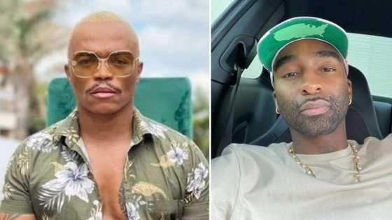 Riky Rick: Somizi shares iconic fashion tribute to late rapper, Mzansi feeling it