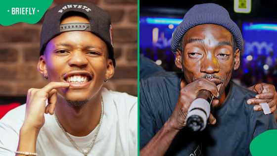 Loatinover Pounds performs hit song wth Alostro, Mzansi chuckles