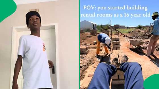 16-year-old builds rooms to rent for his real estate business, TikTok video inspires SA