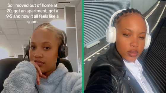 Young woman regrets leaving home at 20, says working 9 to 5 is a scam, wants to work for 3 hours and get R50k