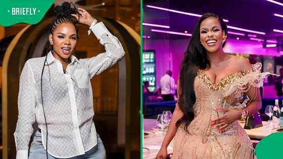 Dineo Moloisane claps back at Londie London following "horse teeth" comments
