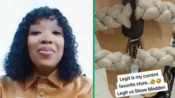 Woman shares Legit plug with Steve Madden sandals dupes worth over R1k, SA loves TikTok video of shopping tip
