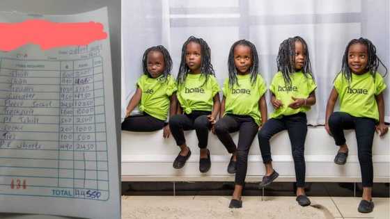 Divinar Joseph: Mom of quadruplets spends R5 900 on school uniforms