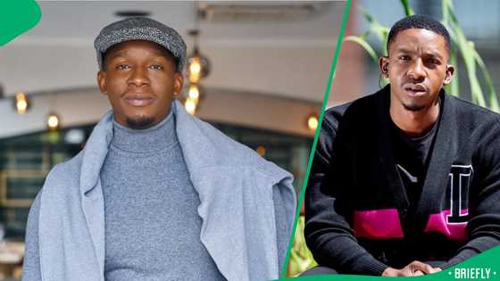 Lawrence Maleka reacts to rumours he's bleaching his skin