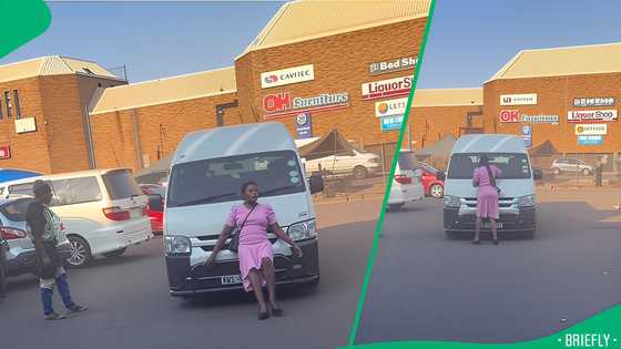 “Men will end us”: South Africans chime in on mjolo as woman acts out in front of moving taxi
