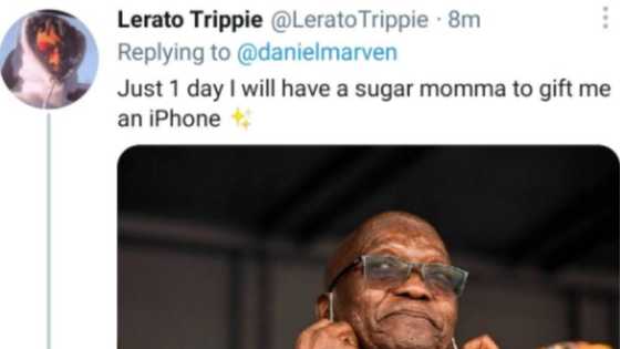 Man wants sugar mom to buy him a new iPhone, lady asks for his banking details