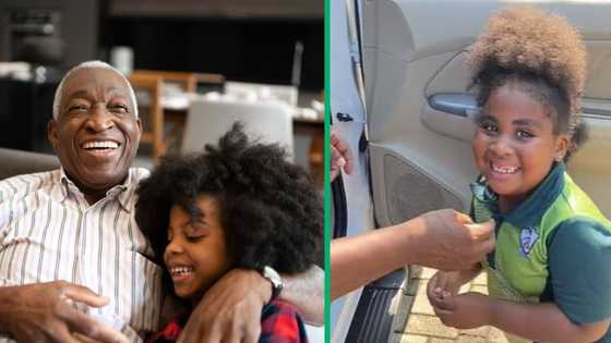 Grandad expertly removes grandchild's baby tooth in TikTok video, SA hearts warmed by sweet moment