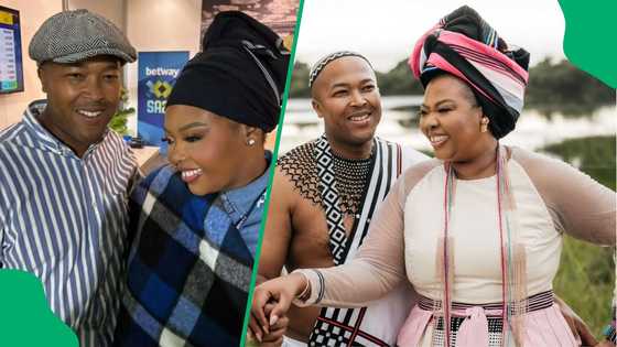 Anele Mdoda celebrates hubby on first wedding anniversary weeks after R14m PPE scandal
