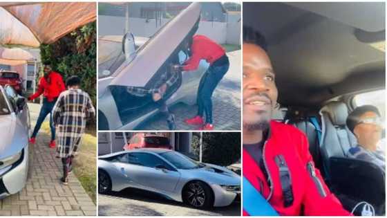 Man spoils his grandma on birthday, takes her for a ride in R2m BMW sports car, video causes stir